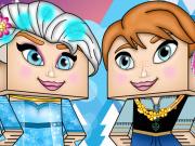 play Frozen Dressup Minecraft