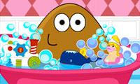 play Pou Girl Bathing Day