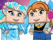 play Frozen Dressup Minecraft