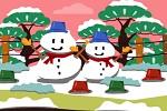 play Snowmen And Buckets Escape