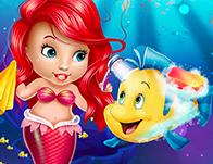 play Baby Ariel Fish