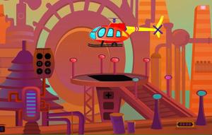 play Ajaz Helicopter Landing Escape