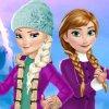 Play Elsa And Anna Winter Fun