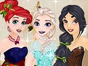 play Princess Disney Glittery Party