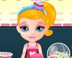 play Baby Barbie Candy Shop Slacking
