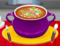 play Spanish Fish And Chorizo Soup