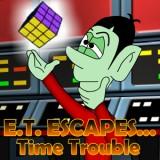 E.T. Escapes Time Trouble