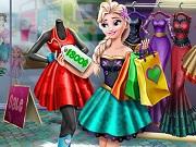 play Elsa Realife Shopping