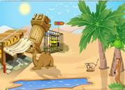 play Smiley Desert Escape