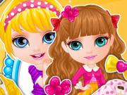 play Baby Barbie Sisters Matching