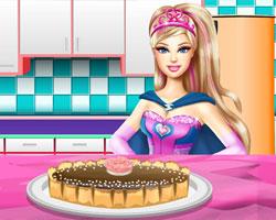 play Barbie Chocolate Cake