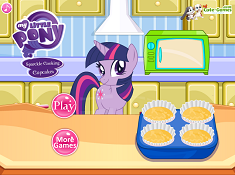 play Sparkle Cooking Cupcakes