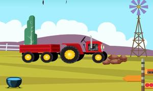 play Escapezone Tractor Rescue