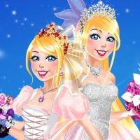 Now And Then Barbie Wedding Day