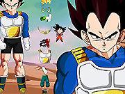 Vegeta Dress Up game