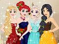 Princess Disney Glittery Party Game