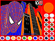 play Spiderman Coloring