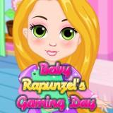 play Baby Rapunzel'S Gaming Day