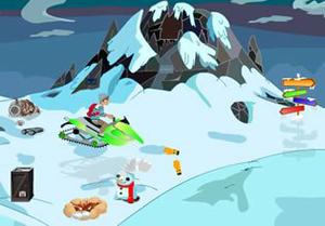 play Snow Bike Rider Escape