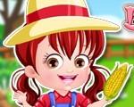 play Baby Hazel Farmer Dress Up