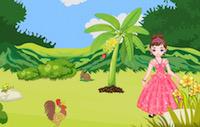 play Princess Pinky Rescue Baby Monkey