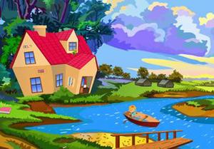 play Cute Sheep Boat Escape