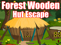 Forest Wooden Hut Escape