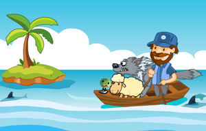 play Cross The River - Wolf Sheep And Cabbage