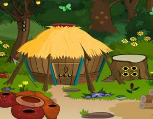 play Novel Forest Wooden Hut Escape