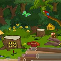 play Forest Wooden Hut Escape