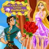 play Flynn And Maximus Saving Rapunzel