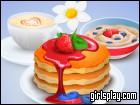 Cooking Fruit Pancakes