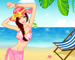 play Beach Fashion Dressup