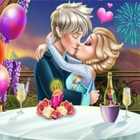 play Elsa Valentines Day Kiss