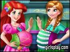 play Ariel And Anna Pregnant Bffs