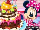 play Minnie Mouse Chocolate Cake