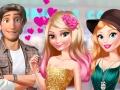 play Elsa And Barbie Blind Date