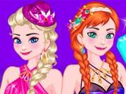 play Elsa And Anna Sisters Night Out
