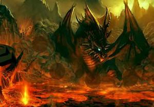 Escape From Fire Dragon Landscape