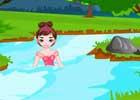 play Pinky Princess River Rescue