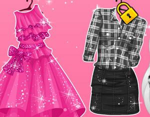 play Barbie Girly Vs Boyfriend Outfit