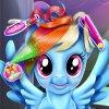 play Play Rainbow Dash Real Haircuts