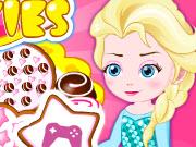 play Elsa Baby Lovers Make Cookies