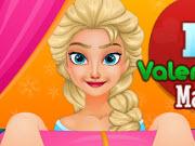 play Elsa Valentines Day Manicure