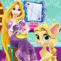 play Rapunzel Cat Care