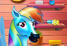 play Rainbow Dash And The New Born Baby