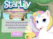 play Starlily My Magical Unicorn Magical Makeover