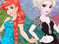 play Disney Princesses Double Date