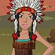 play Native American Dress Up