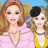 play Enjoy Barbie'S Winter Dresses